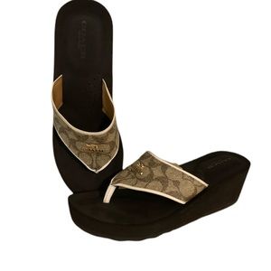 Coach Wedge FlipFlop